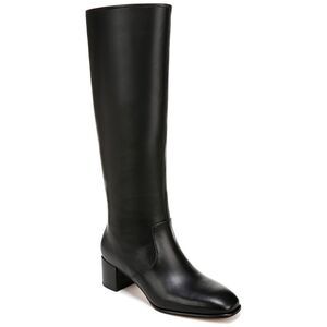 Vince Arabel Tall Leather Boot, Black